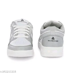 Brand-Flex Force Trendy Solid White Men's Sneakers - IND-6, FREE DELIVERY