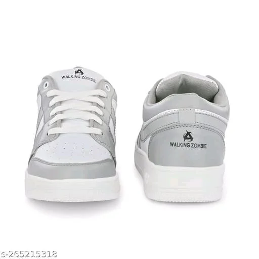 Brand-Flex Force Trendy Solid White Men's Sneakers - IND-6, FREE DELIVERY