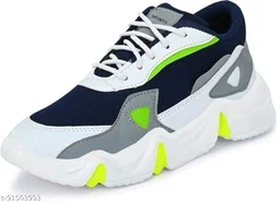 Green Solid Track & Filed Sports Shoes For Men - IND-6, FREE DELIVERY