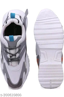 Sports Shoes White - IND-6, FREE DELIVERY