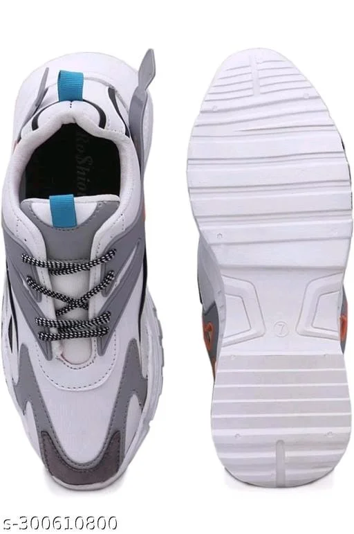 Sports Shoes White - IND-6, FREE DELIVERY