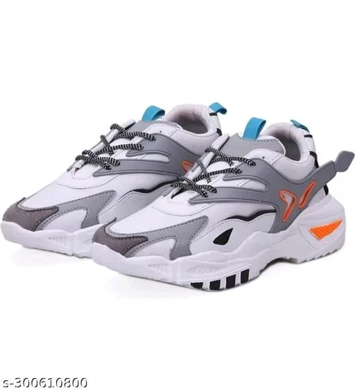 Sports Shoes White - IND-6, FREE DELIVERY