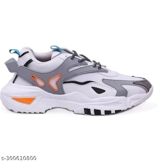Sports Shoes White - IND-6, FREE DELIVERY