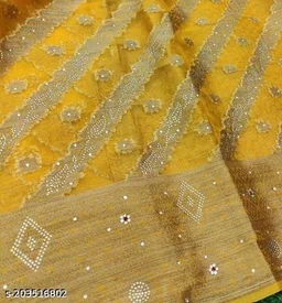 Stone Work Sarree - FREE DELIVERY