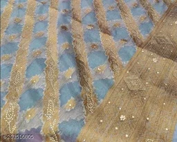 Stone Work Saree - FREE DELIVERY