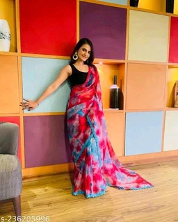 Printed Saree - FREE DELIVERY