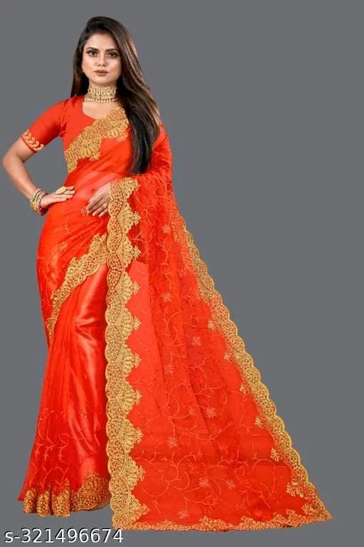 Beautiful Saree For Women With Blouse - FREE DELIVERY