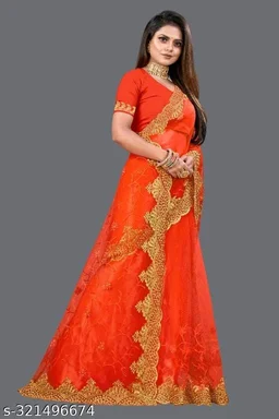 Beautiful Saree For Women With Blouse - FREE DELIVERY