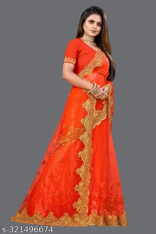 Beautiful Saree For Women With Blouse - FREE DELIVERY