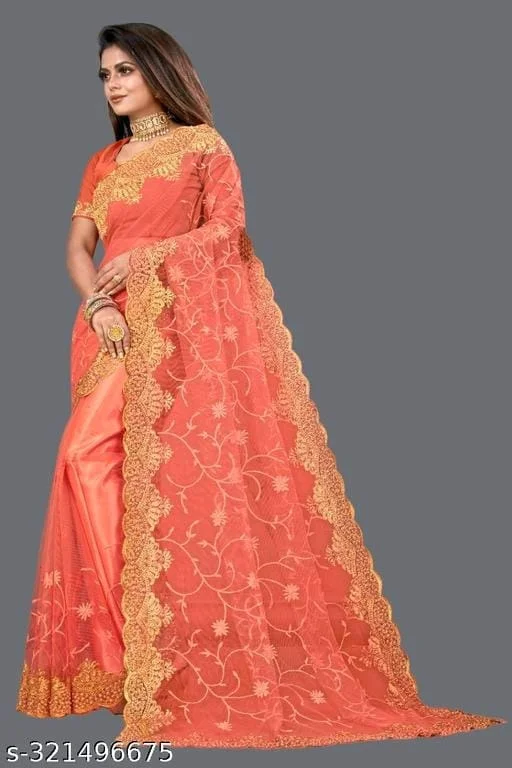 Beautiful Saree For Women With Blouse - FREE DELIVERY