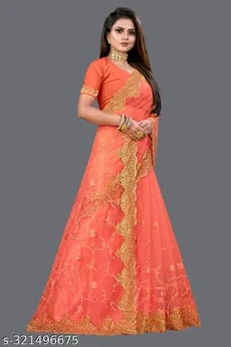 Beautiful Saree For Women With Blouse - FREE DELIVERY