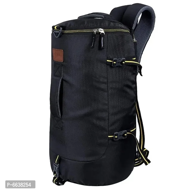 Leather World Water-Resistant Polyester Convertible Duffel Bag.... - FREE DELIVERY