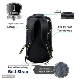 Leather World Water-Resistant Polyester Convertible Duffel Bag.... - FREE DELIVERY