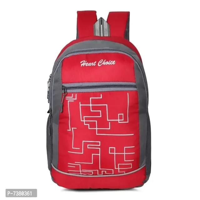 Awesome College School Travel Office Bag - Red, FREE DELIVERY