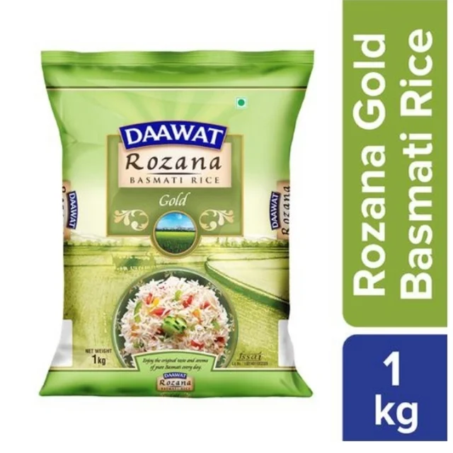 Daawat Basamati Rice - ROZANA GOLD - 1 Kg