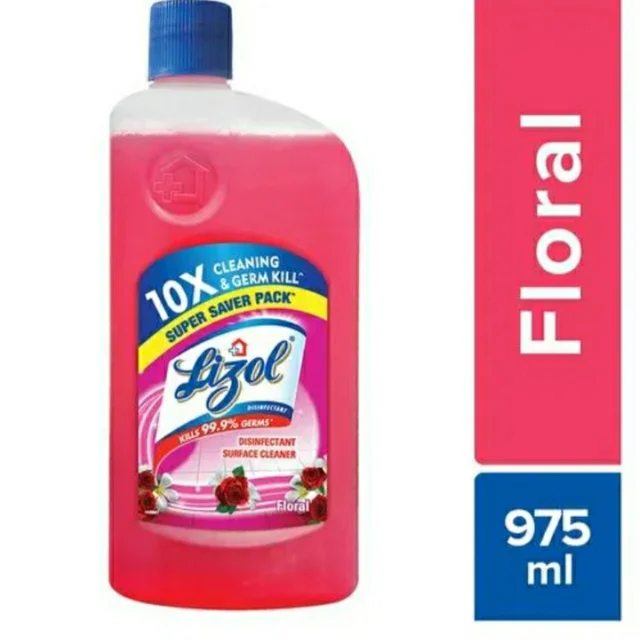 Lizol Disinfectant surface & floor Cleaner Liquid - Floral - 1 Ltr. Pack