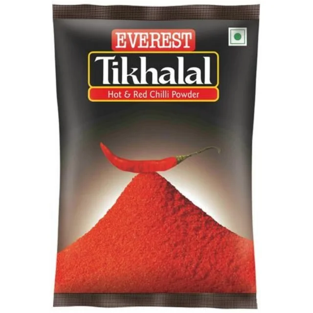 Everest Tikhalal Hot & Red Chilli Powder - 10 Gm