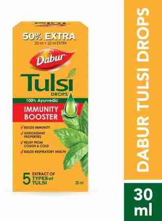 Dabur Tulsi Drops - 20 ML + 10 ML Free