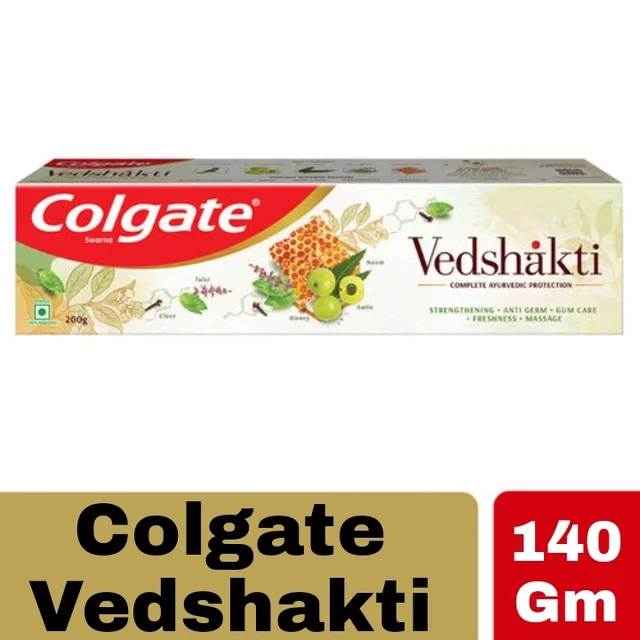 Colgate Vedshakti Ayurvedic toothpaste - 140Gm