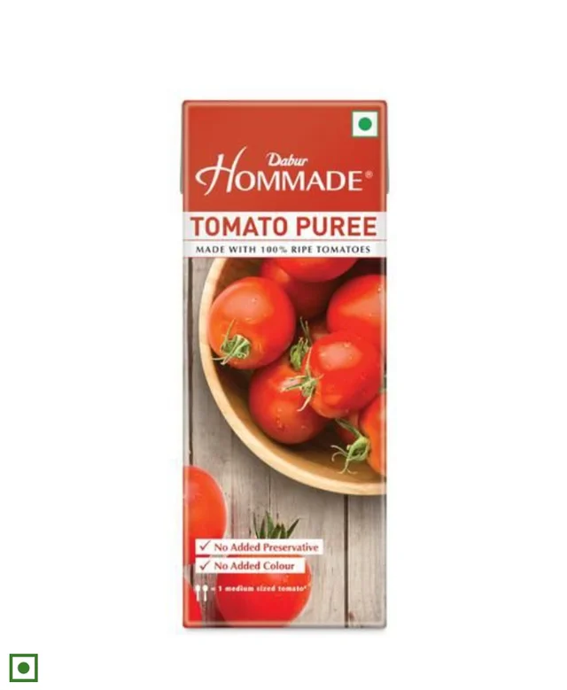 Dabur Hommade Tomato Puree - 200 Gm