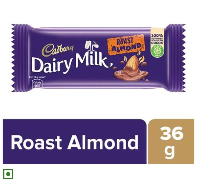 Cadbury Dairy Milk Silk Chocolate - Roast Almond - 36 Gm