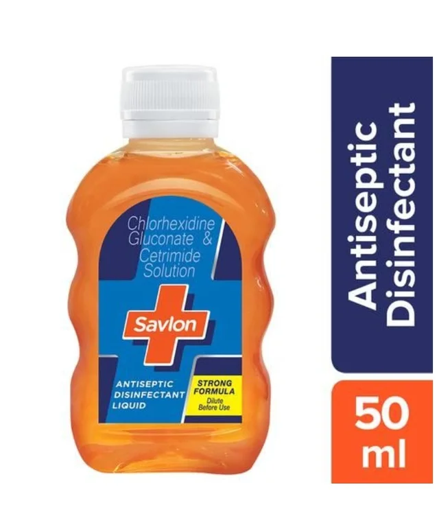 Savlon ANTISEPTIC DISINFECTANT Liquid - 50 ML