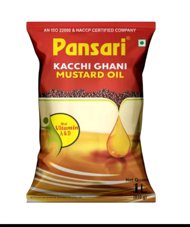 Pansari Kacchi Ghani Mustard Oil