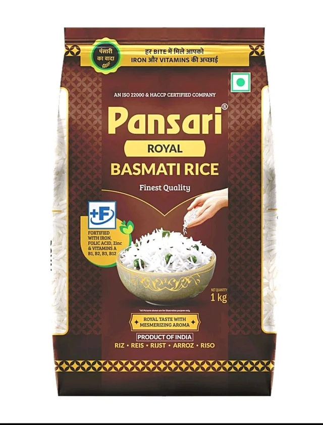 Pansari Basmati Rice Royal - 1 Kg