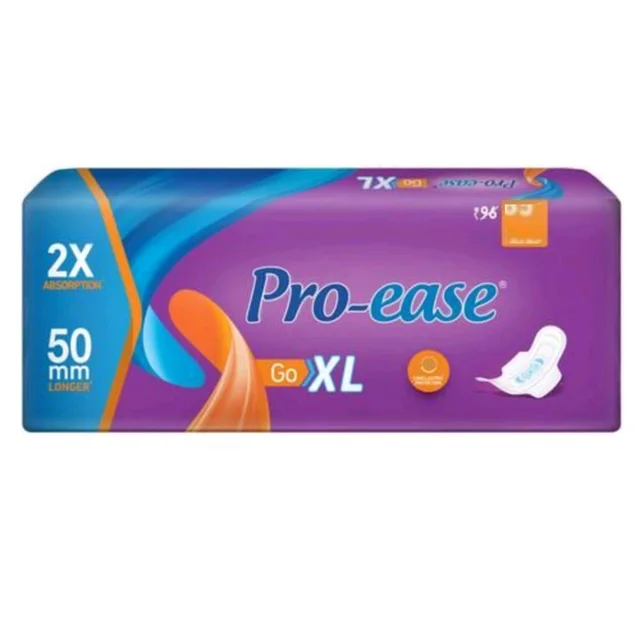 Pro-ease Sanitary Pad XL (50MM LONGER) - 15 Pads