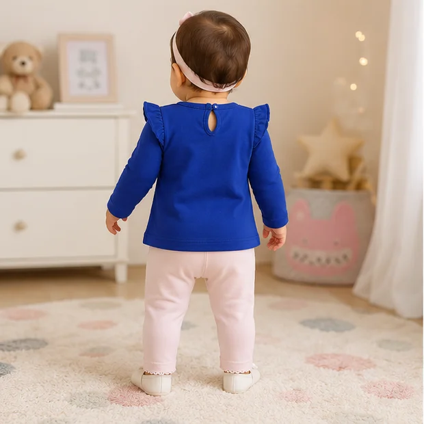 Baby Girls Top & Leggings Set 001-12 - 12-18 Months