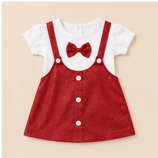 Infant Party midi top set 022-0 - 0-6 Months