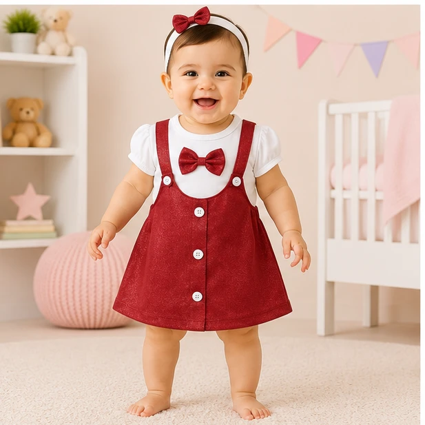  Infant Party midi top set 022-0