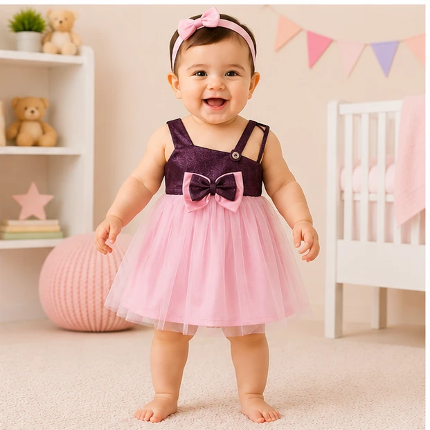  Infant Party midi top set 023-0