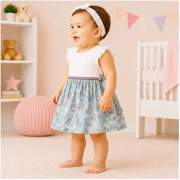Infant Party midi top set 026-0 - 0-6 Months