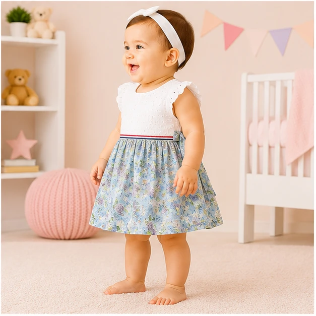 Infant Party midi top set 026-0 - 0-6 Months