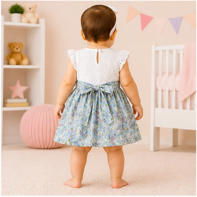 Infant Party midi top set 026-0 - 0-6 Months