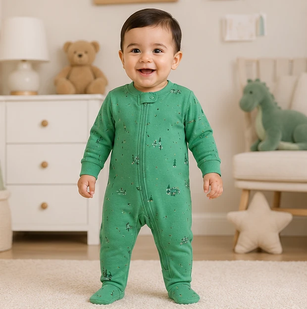 Baby Organic Cotton Romper for Babies-009