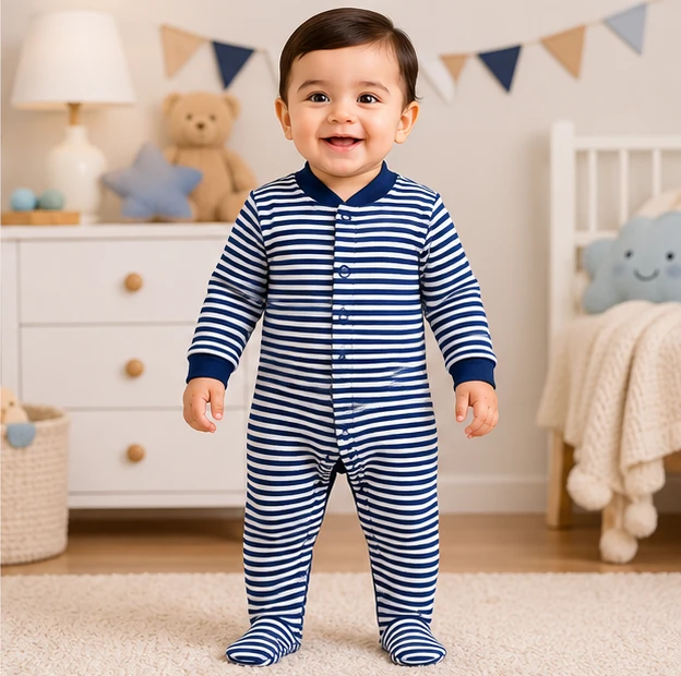 Baby Organic Cotton Romper for Babies-010