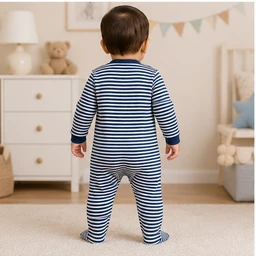 Surplus Baby Organic Cotton Romper for Babies-010 - Newborn