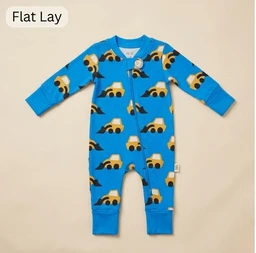 Surplus Baby Organic Cotton Romper for Babies-030 - 3-6 Months