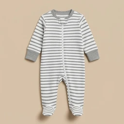 Surplus Baby Organic Cotton Romper for Babies-036 - 0-3 Months