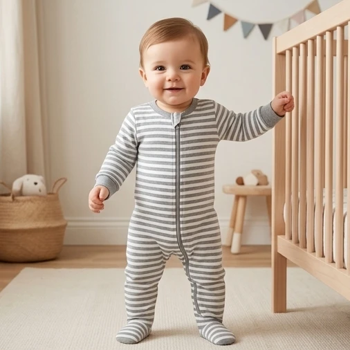Baby Organic Cotton Romper for Babies-036