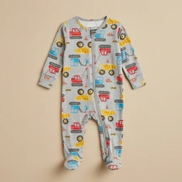 Surplus Baby Organic Cotton Romper for Babies-150 - 9-12 Months