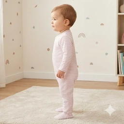 Surplus Baby Organic Cotton Romper for Babies-149 - 6-9 Months