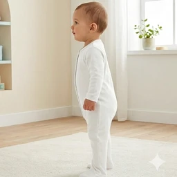 Surplus Baby Organic Cotton Romper for Babies-001N - Newborn