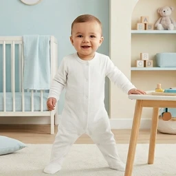 Surplus Baby Organic Cotton Romper for Babies-001N - Newborn