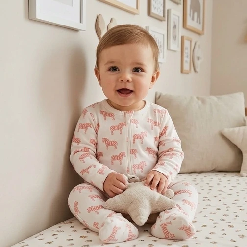 Baby Organic Cotton Romper for Babies-161