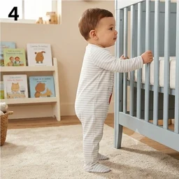 Surplus Baby Organic Cotton Romper for Babies-067 - 0-3 Months