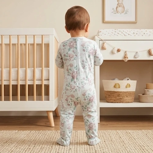 Surplus Baby Organic Cotton Romper for Babies-127N - Newborn