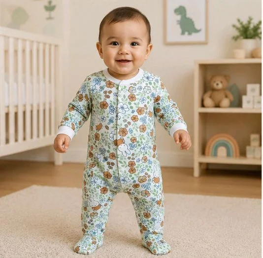 Baby Organic Cotton Romper for Babies-003